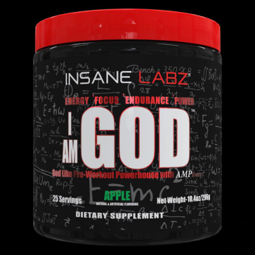 I am God 25 servings 298g INSANE Labz